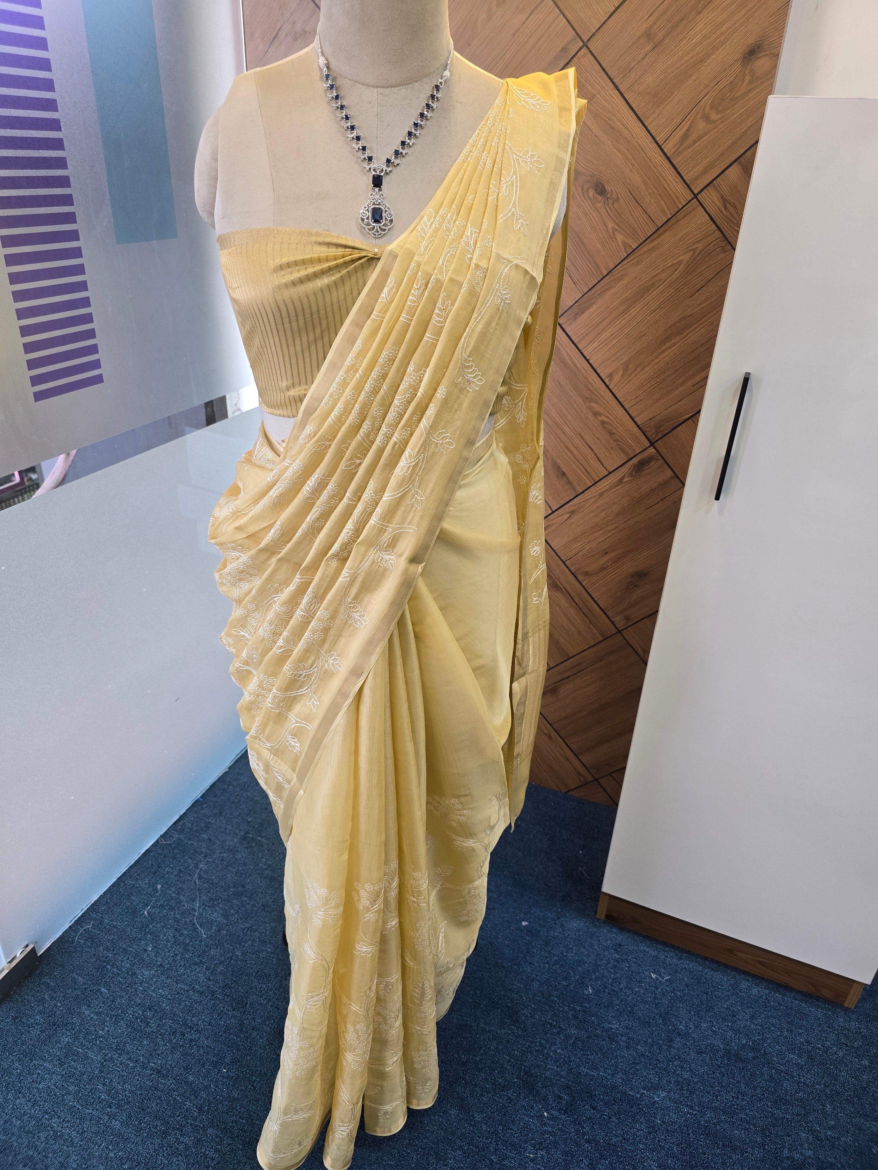 MULL-CHANDERI SAREE