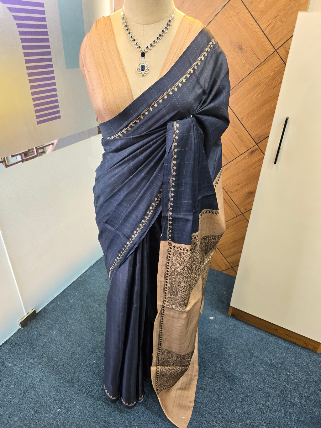 BLENDED TUSSAR SAREE
