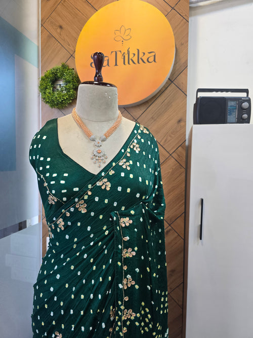 BANDHNI MODAL SILK SAREE