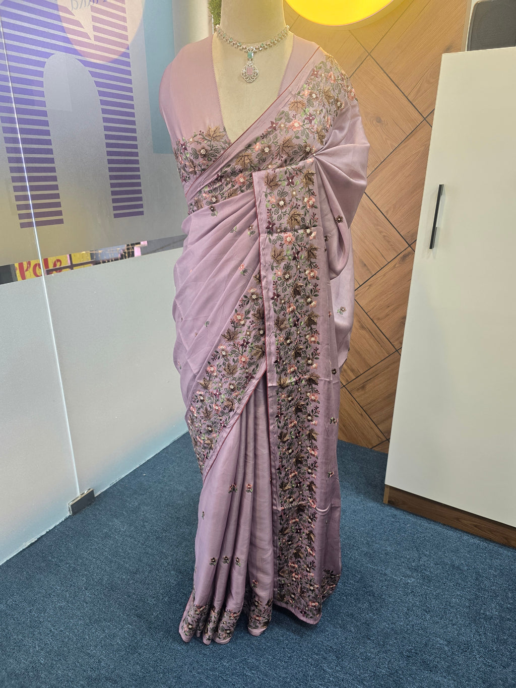 BLENDED TUSSAR SAREE