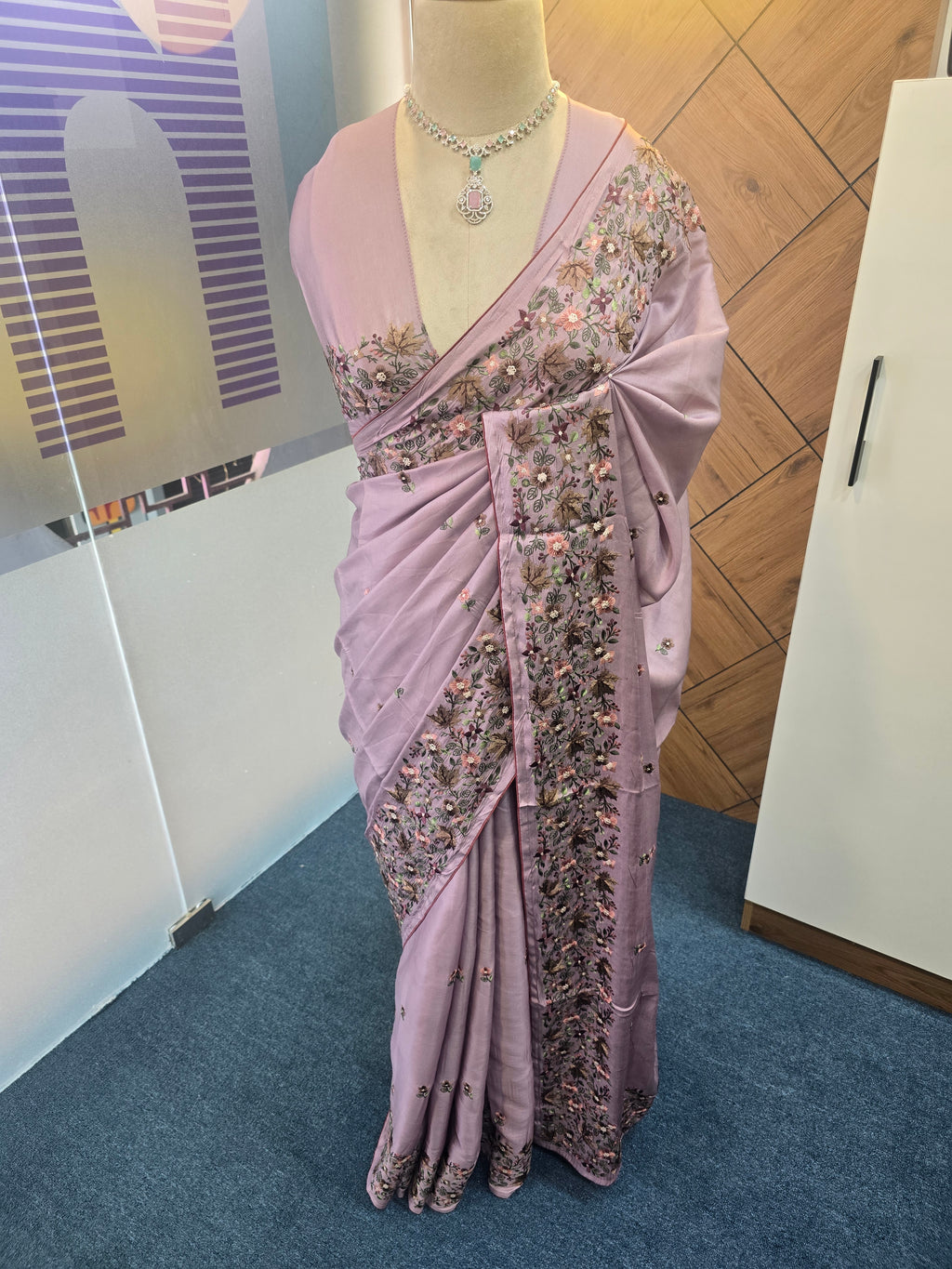 BLENDED TUSSAR SAREE