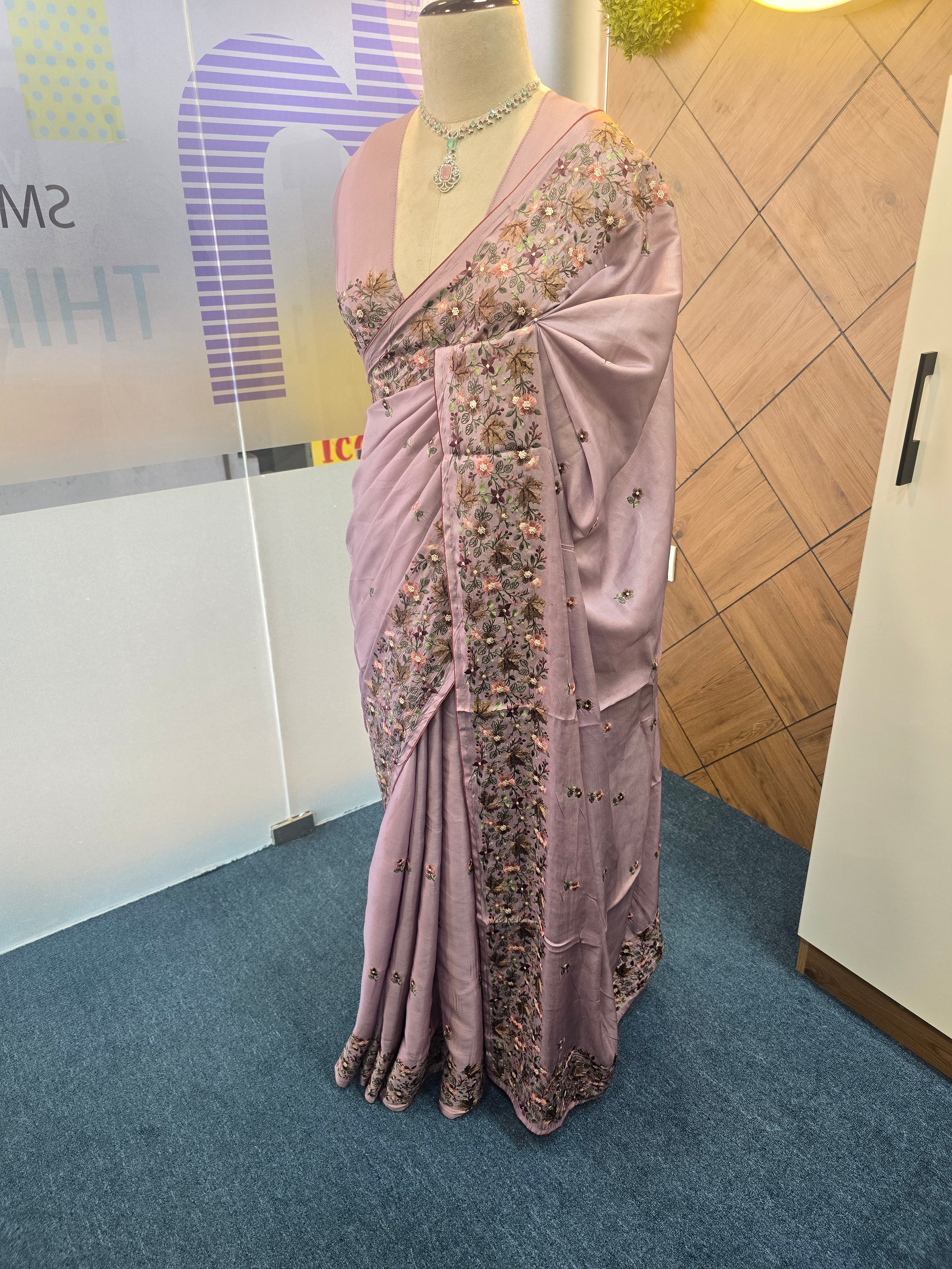 BLENDED TUSSAR SAREE