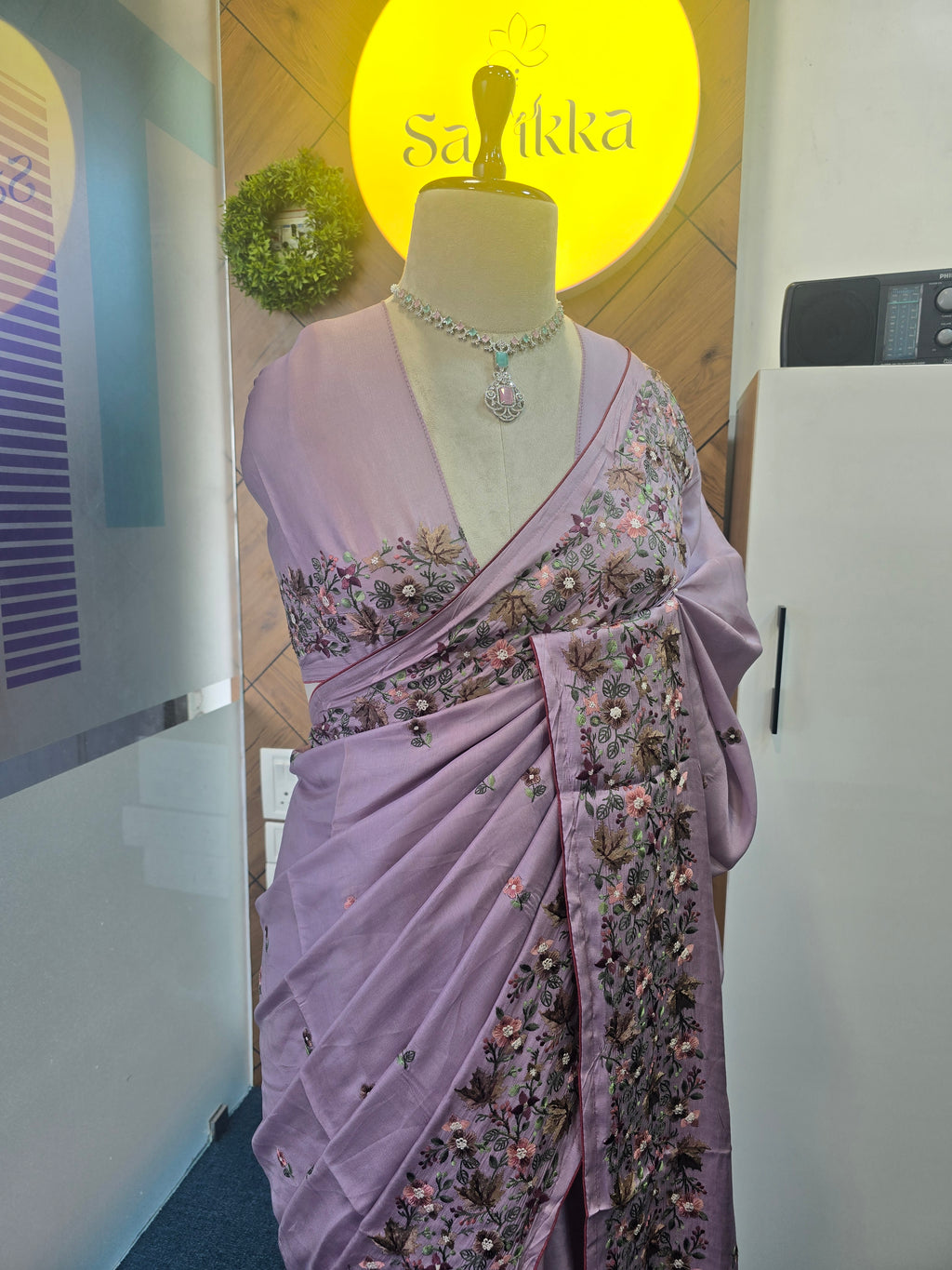 BLENDED TUSSAR SAREE