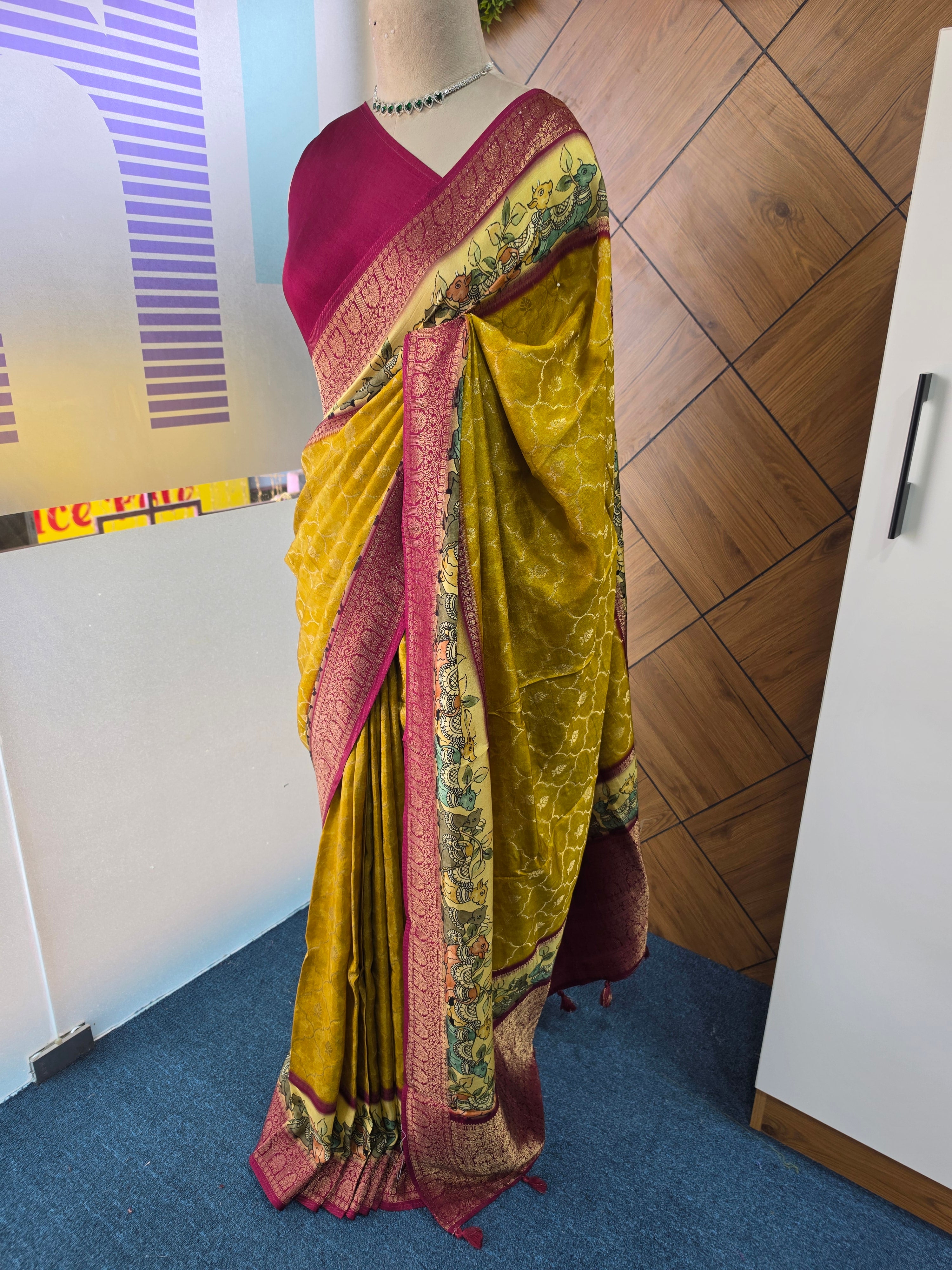 GIRAFF SILK SAREE