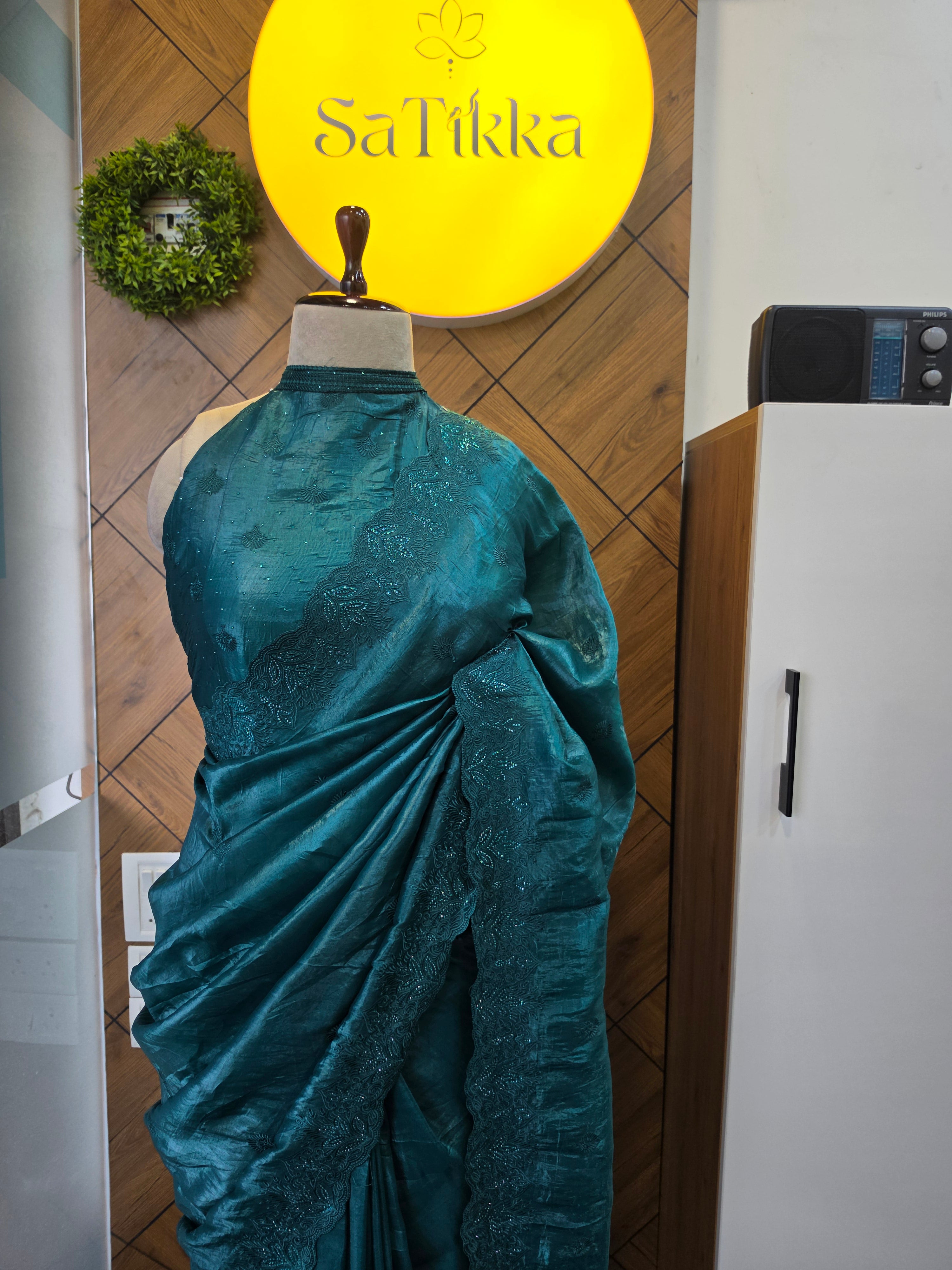 ORGANZA SAREE