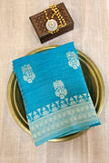CRUSHED TISSUE SILK BANARASI SAREE