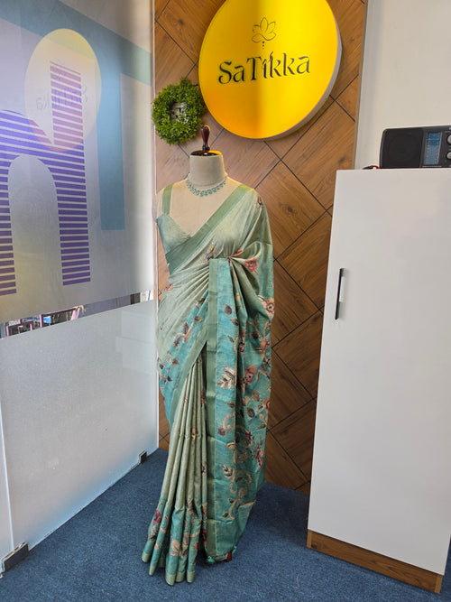 BLENDED TUSSAR SAREE