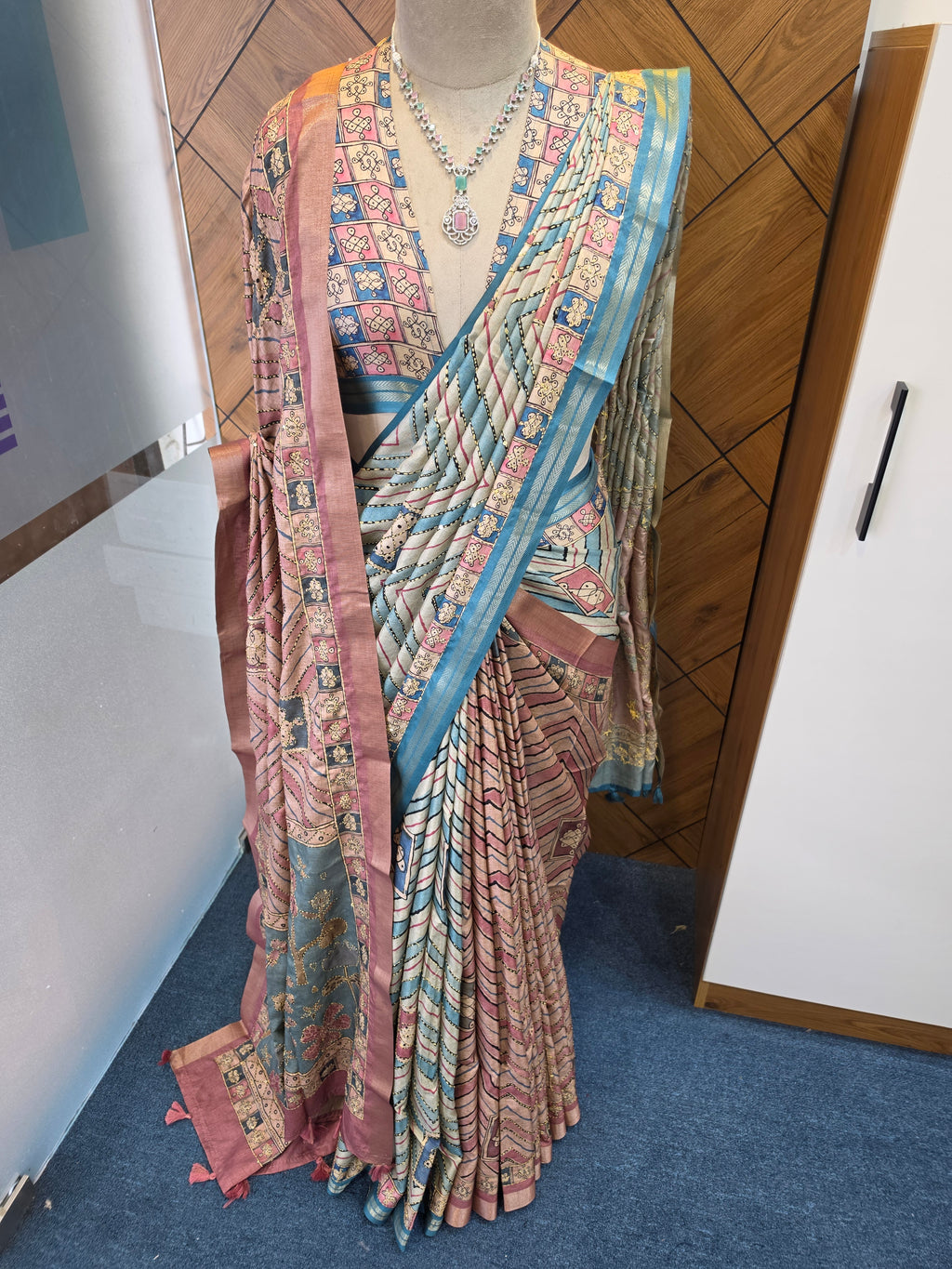 BLENDED TUSSAR SAREE