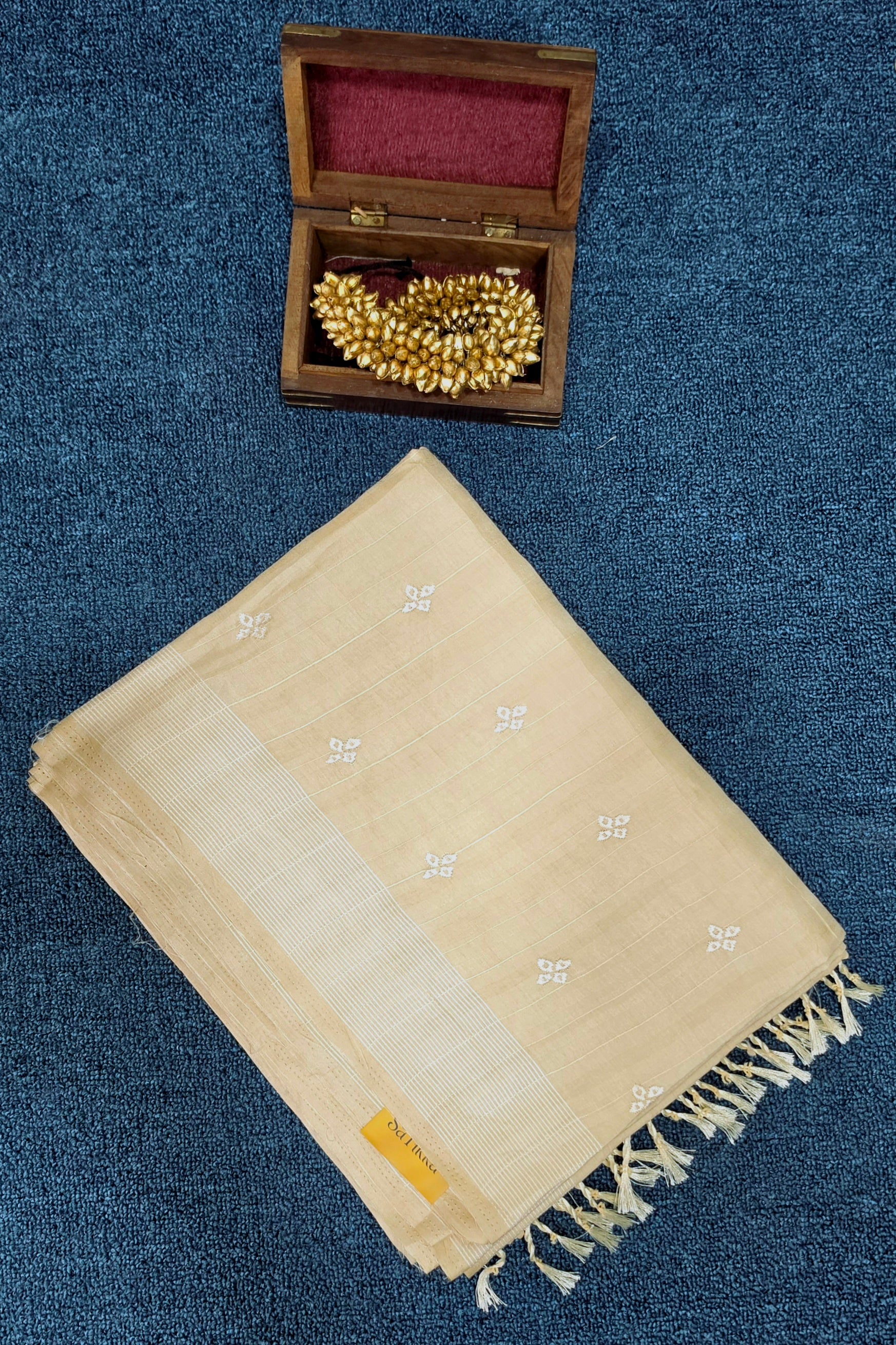 BLENDED TUSSAR SAREE