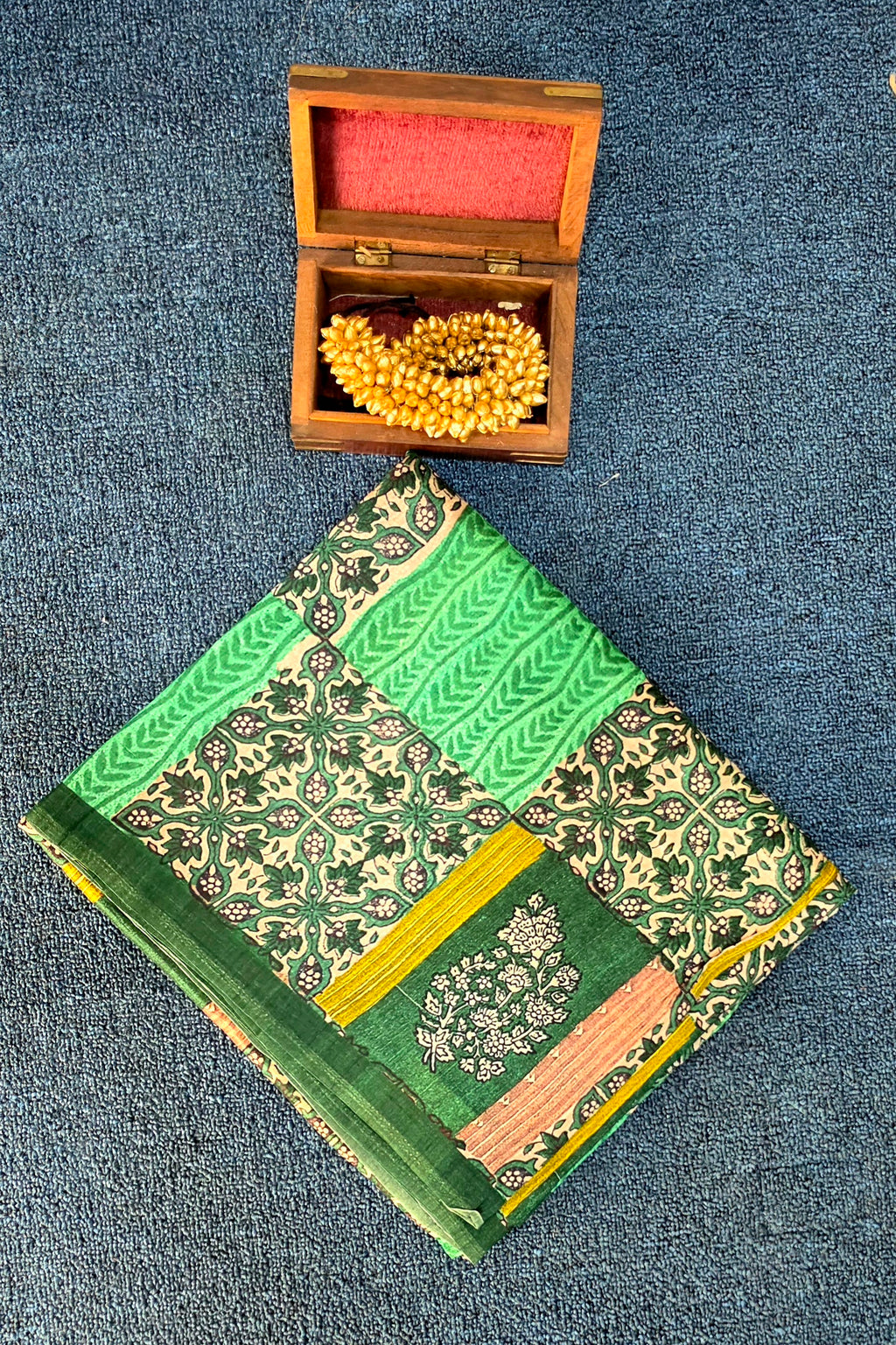 BLENDED TUSSAR SAREE