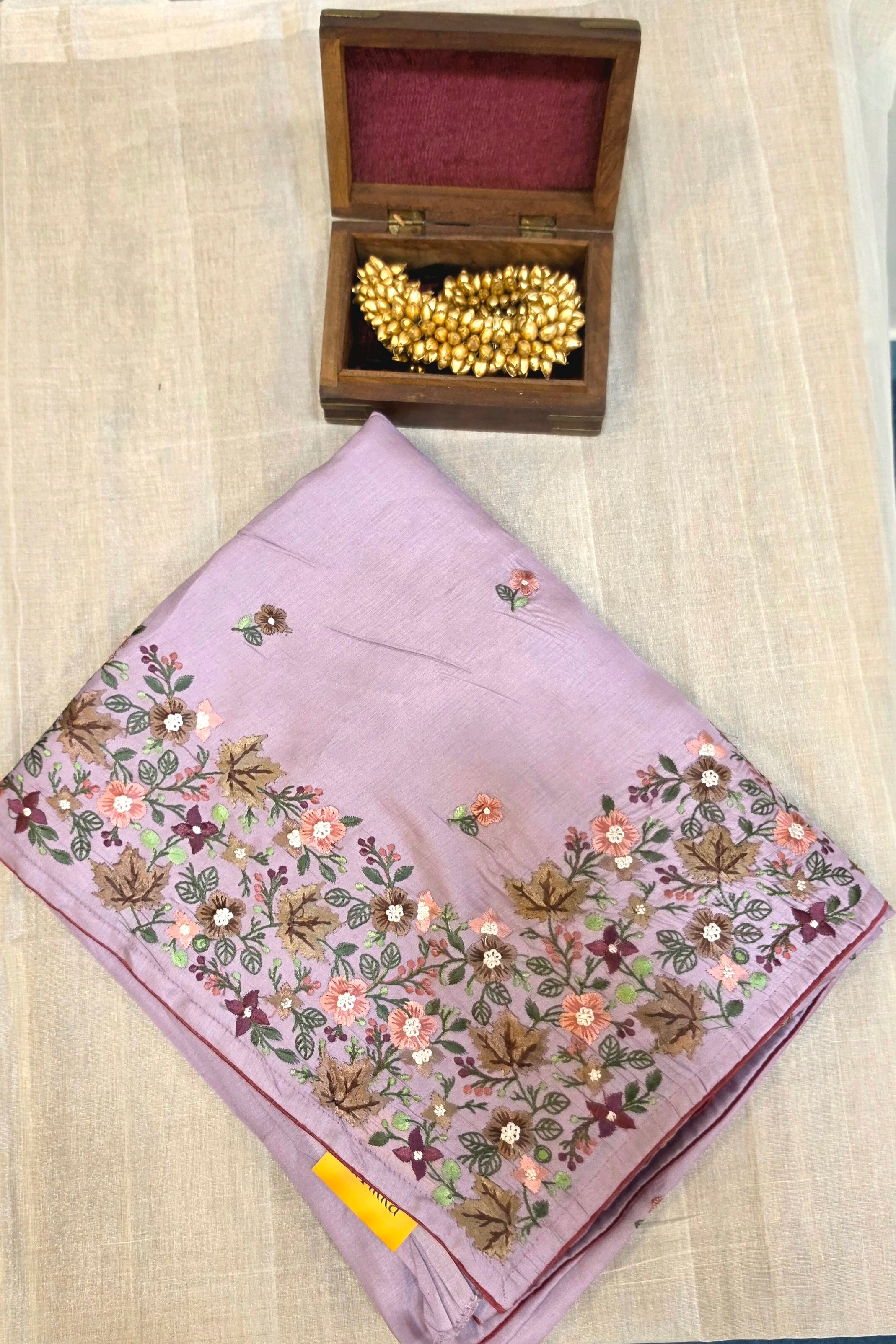 BLENDED TUSSAR SAREE