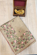 BLENDED TUSSAR SAREE