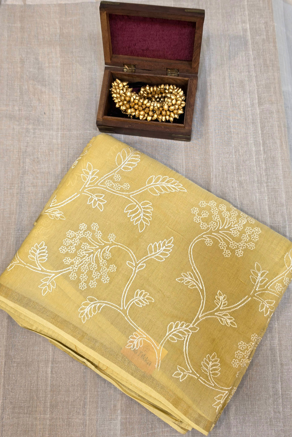 MULL-CHANDERI SAREE