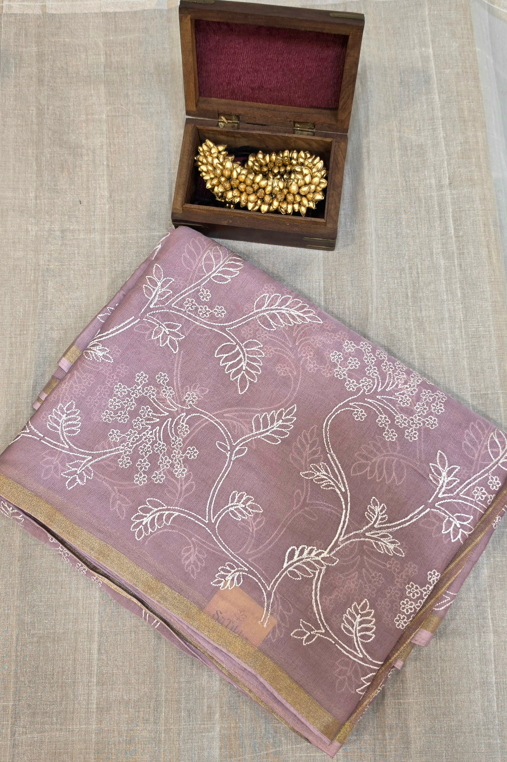 MULL-CHANDERI SAREE