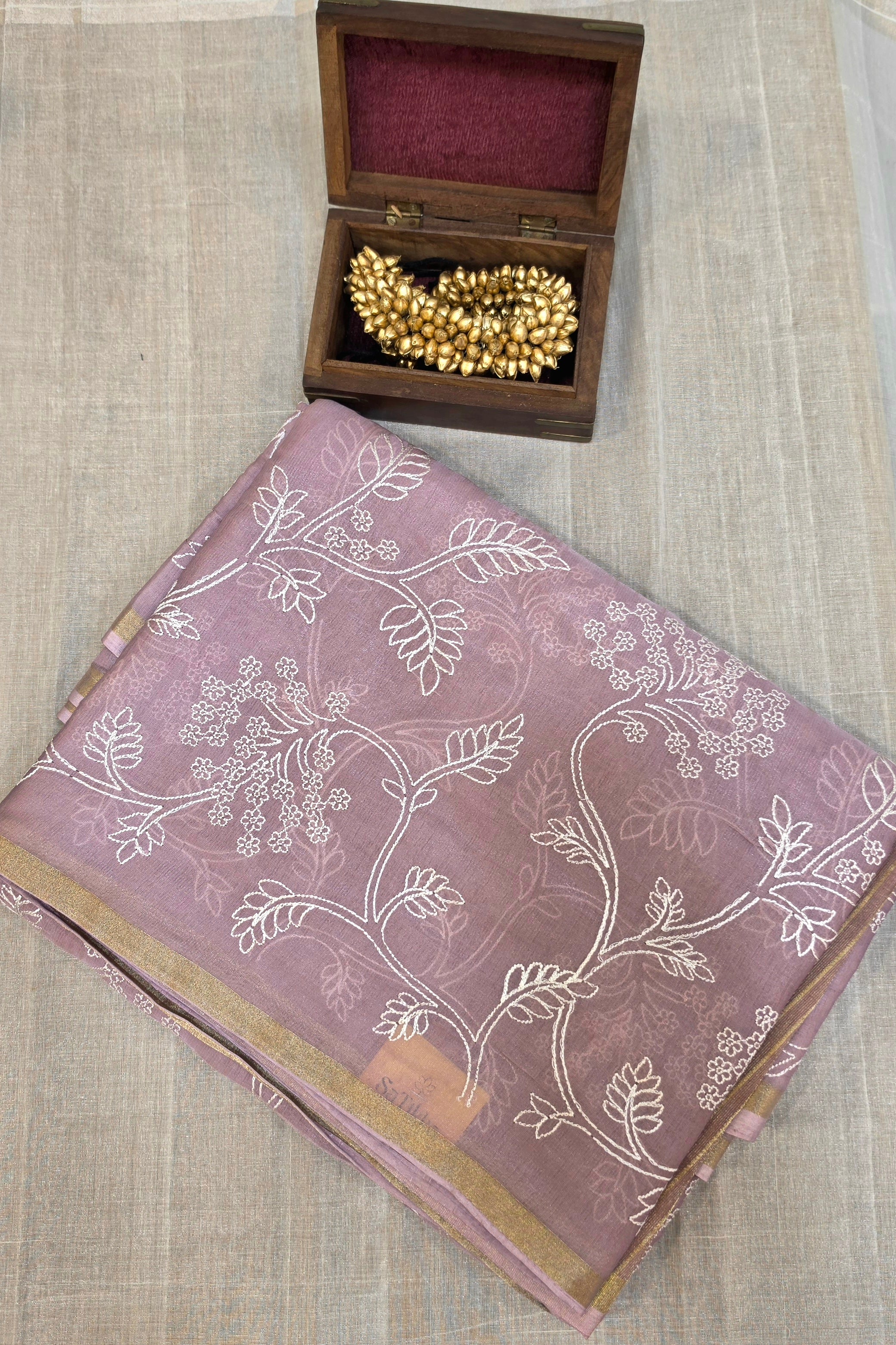 MULL-CHANDERI SAREE