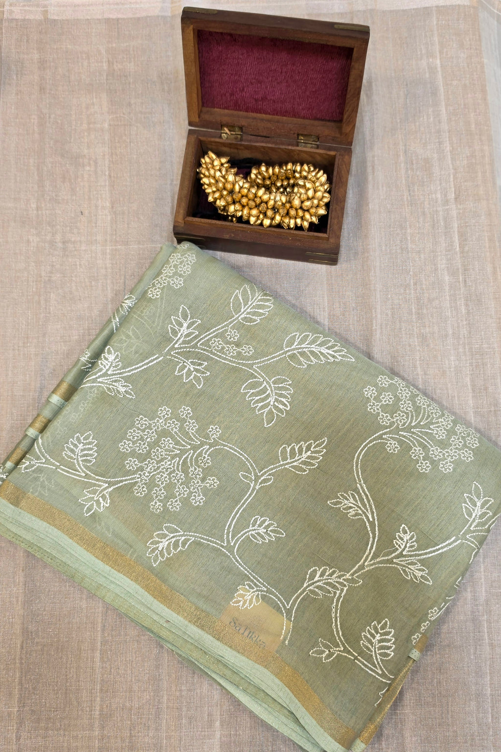 MULL-CHANDERI SAREE