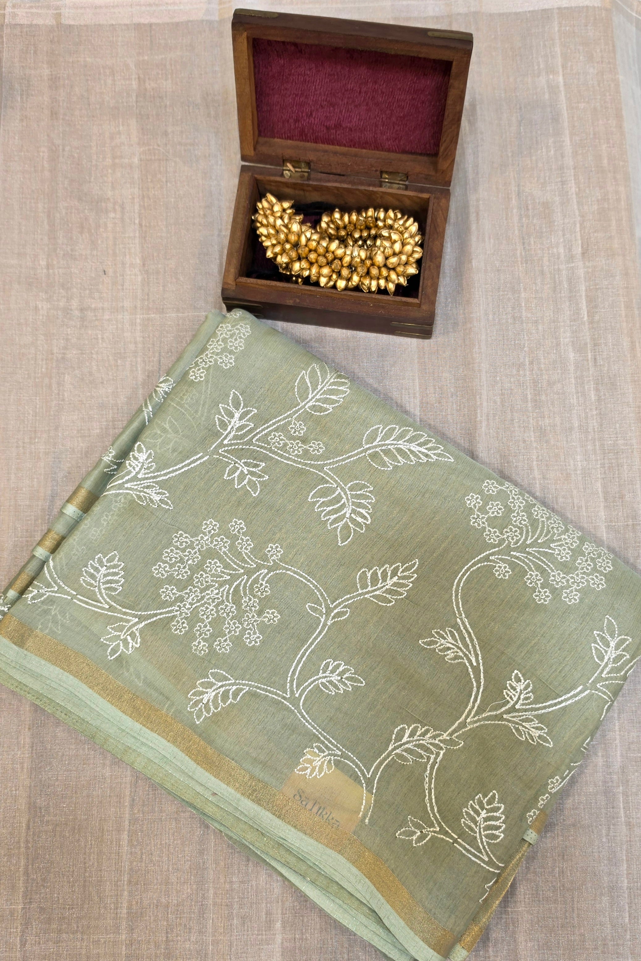 MULL-CHANDERI SAREE
