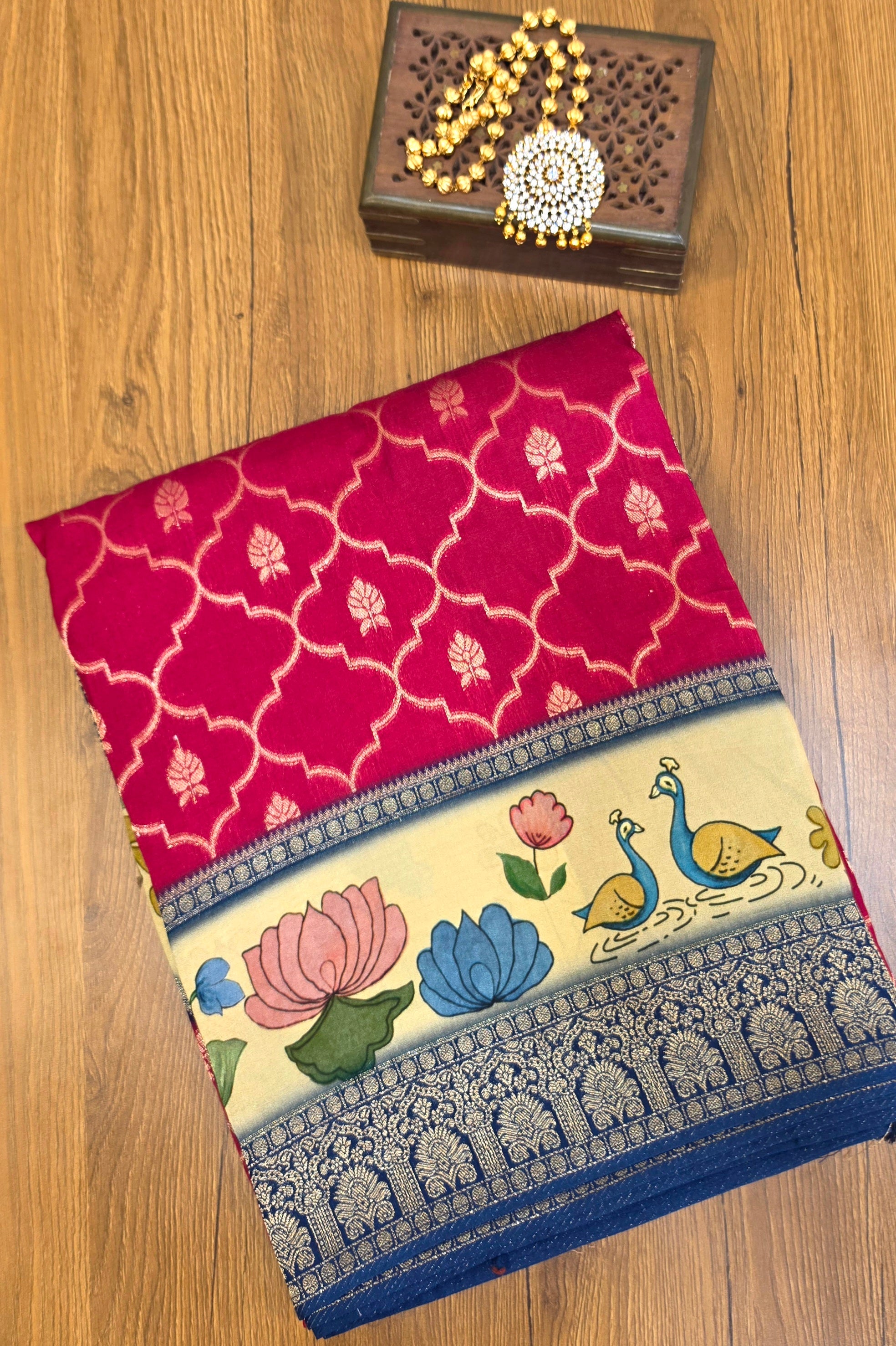 GIRAFF SILK SAREE