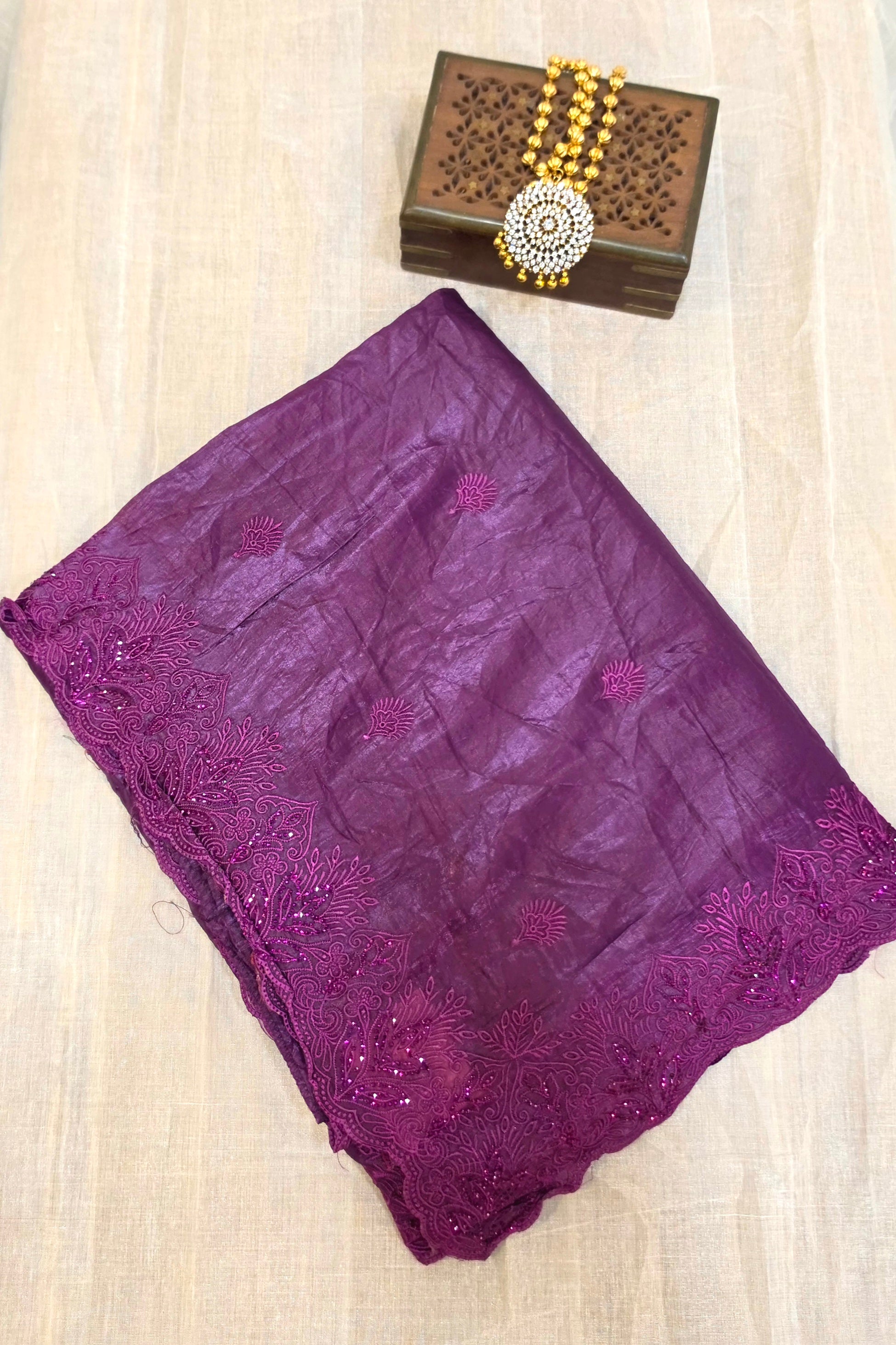 ORGANZA SAREE