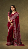 Modal  Ajrakh Saree
