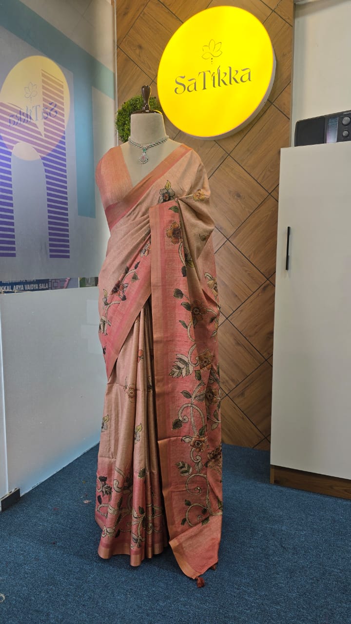 BLENDED TUSSAR SAREE