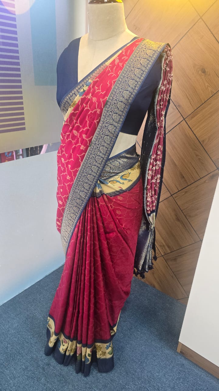 GIRAFF SILK SAREE