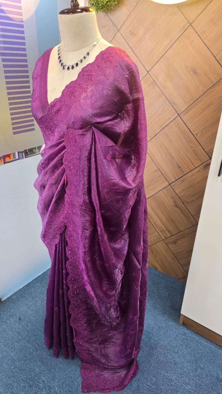 ORGANZA SAREE