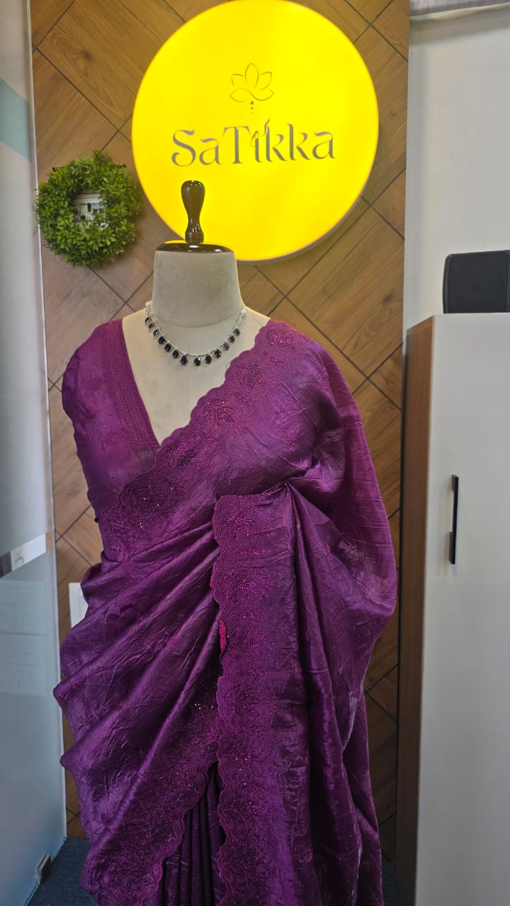 ORGANZA SAREE
