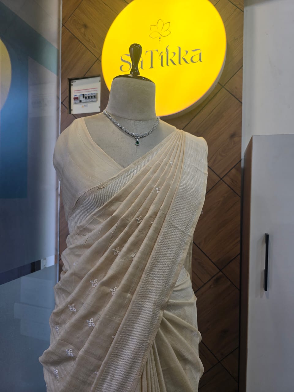 BLENDED TUSSAR SAREE