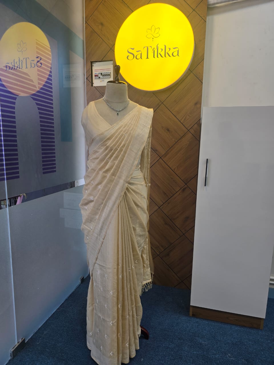 BLENDED TUSSAR SAREE