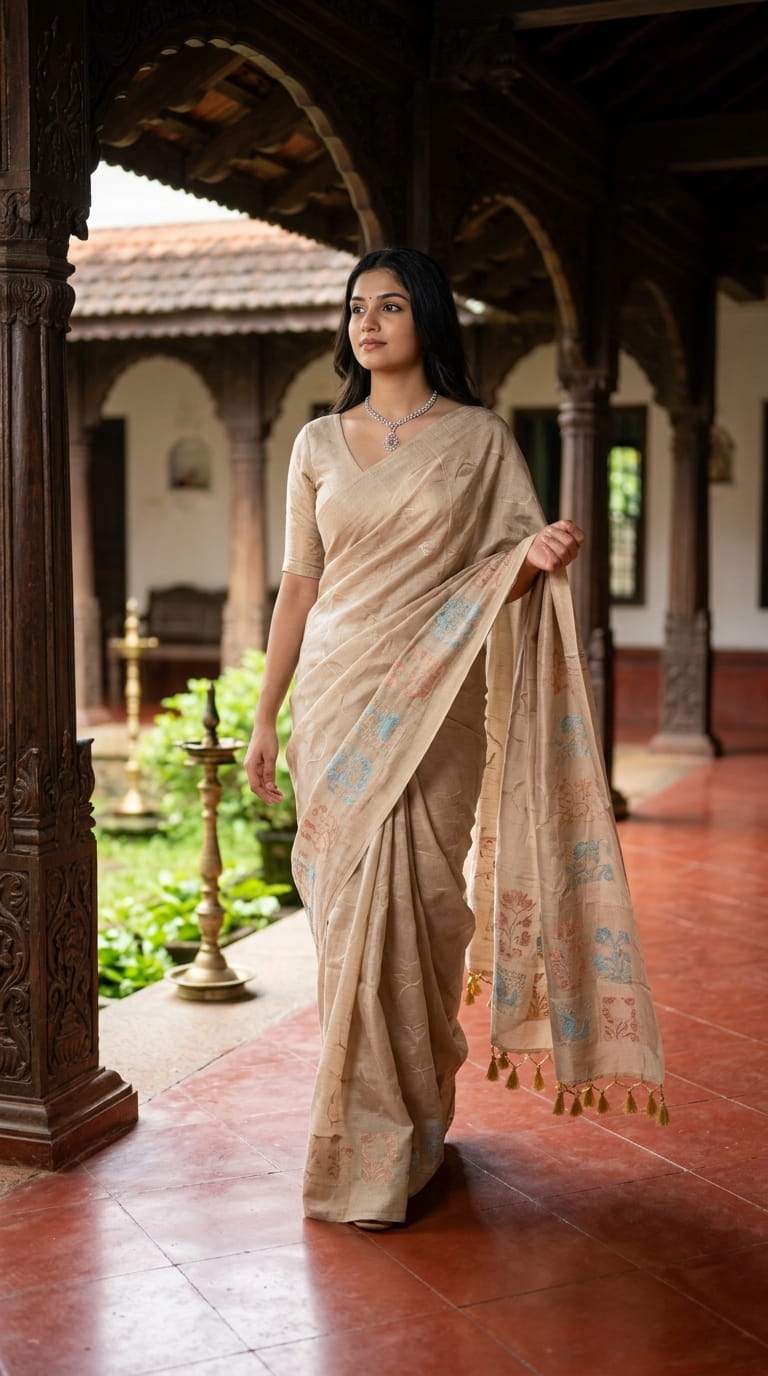 BLENDED SILK SAREE