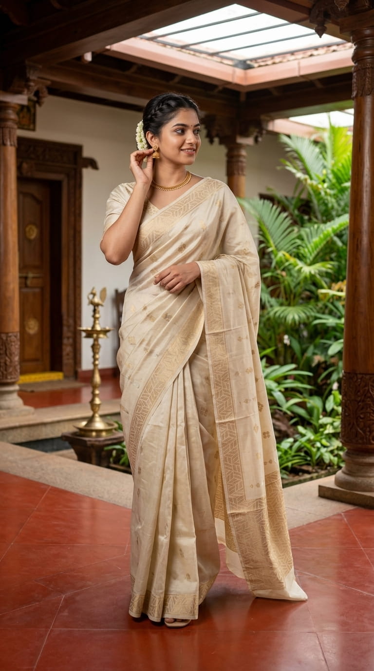 BLENDED SILK SAREE