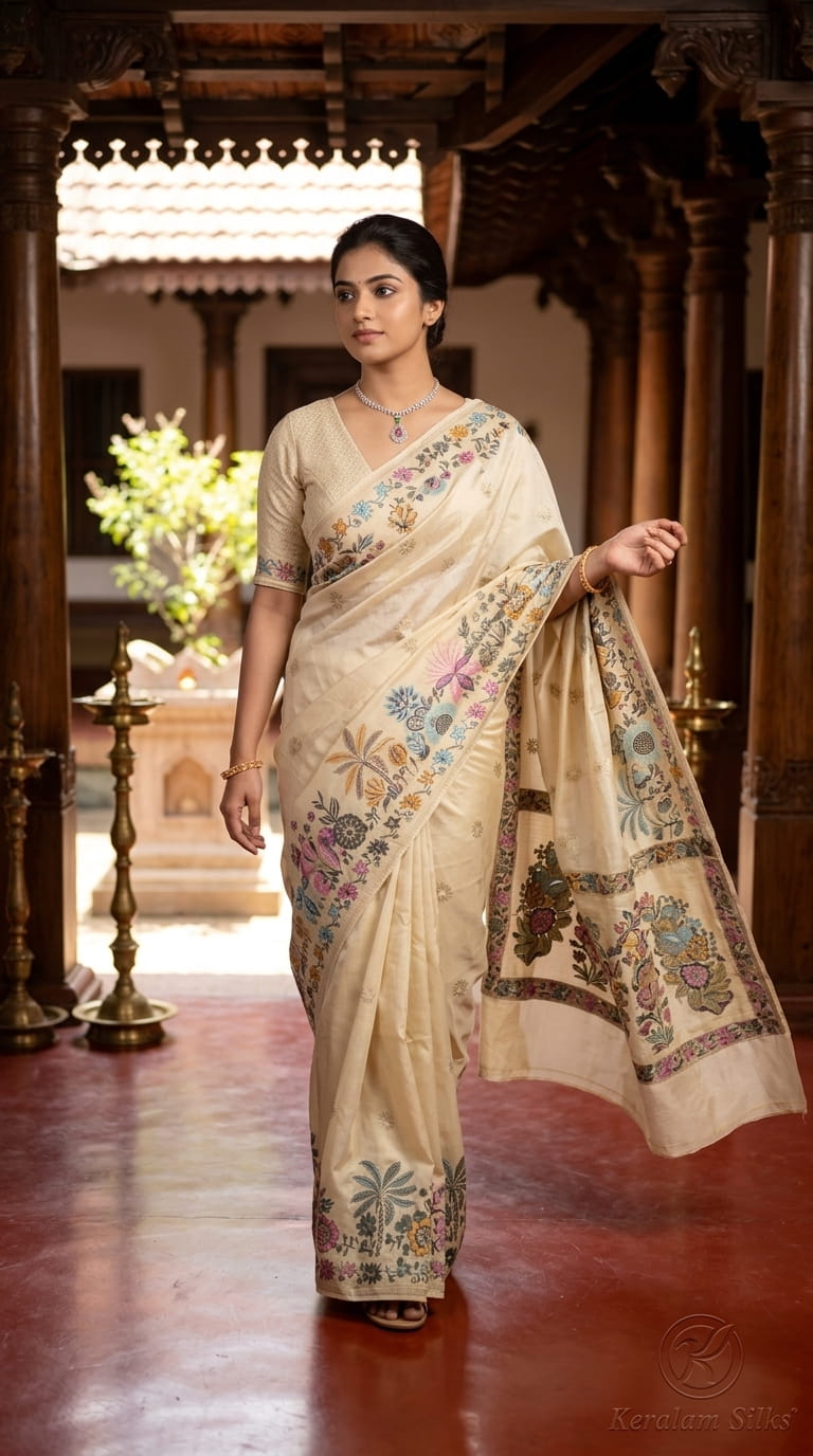 BLENDED SILK SAREE