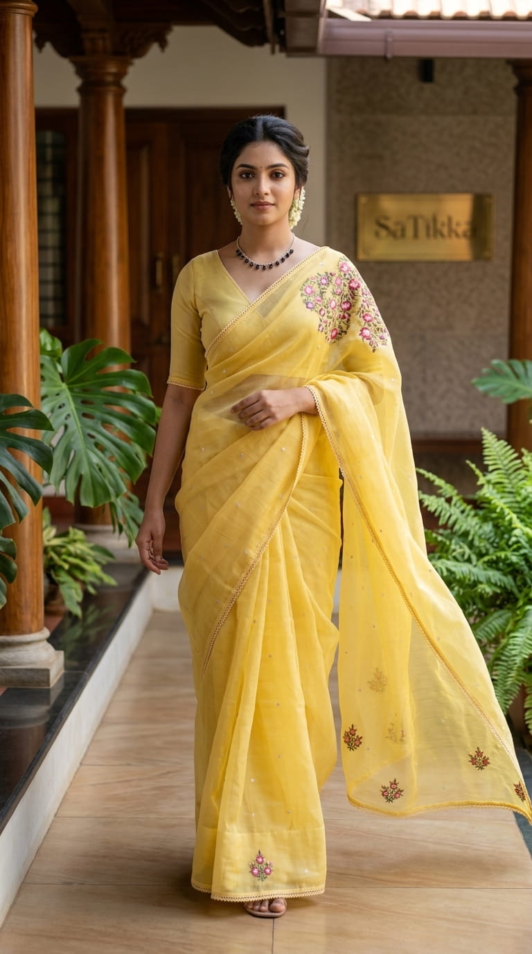SUPER NET SAREE